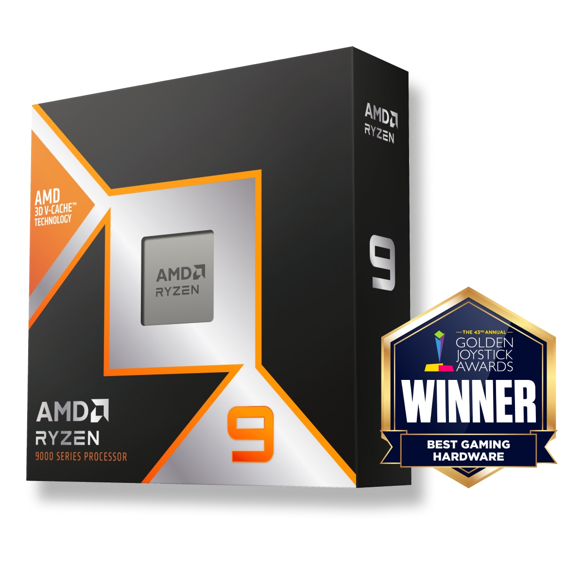 AMD RYZEN 9 9900X3D CPU 100-100001368WOF