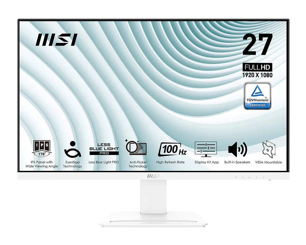 MSI PRO MP273AW 27" IPS white